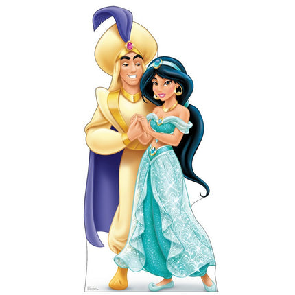 Aladdin and Jasmine Aladdin Cardboard Cutout