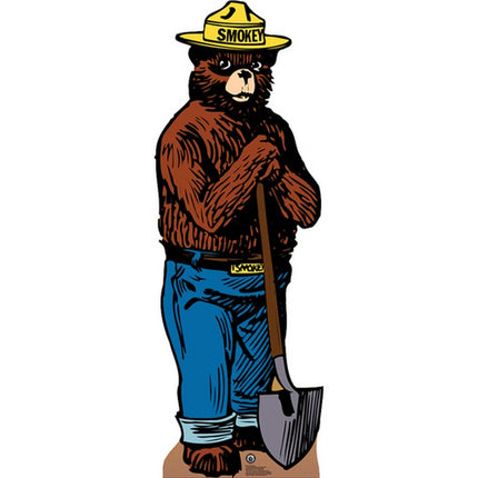 Smokey the Bear Cardboard Cutout