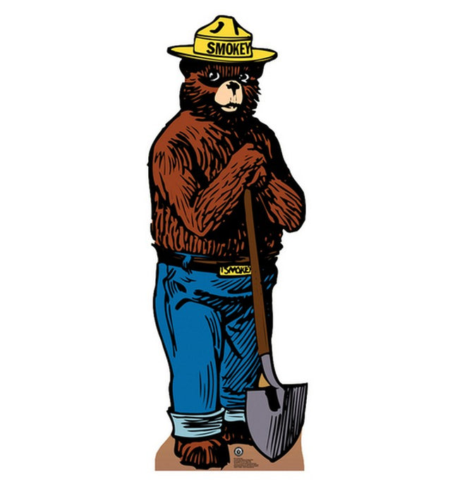 Smokey the Bear Cardboard Cutout