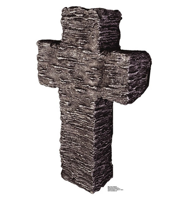 Granite Stone Tombstone Cardboard Cutout