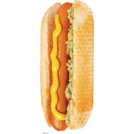 Hot Dog Cardboard Cutout