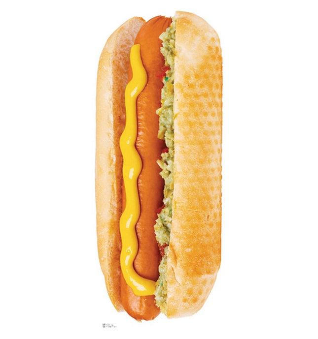 Hot Dog Cardboard Cutout