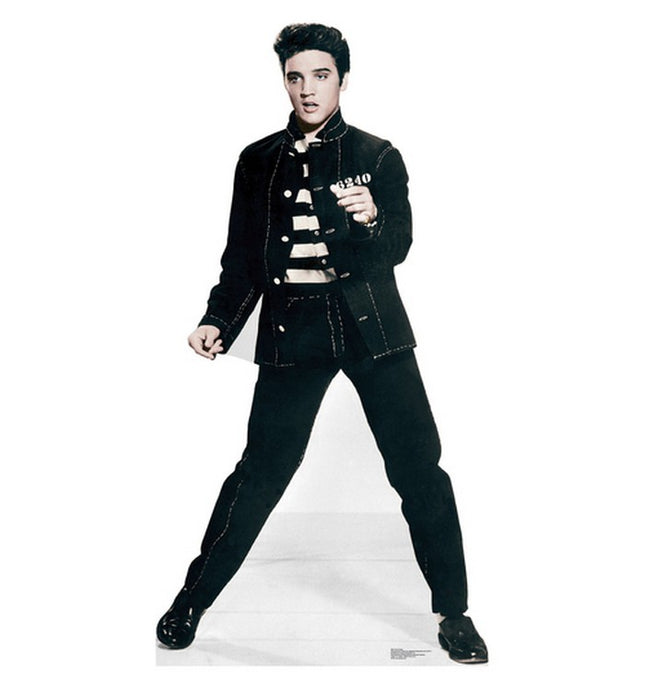 Elvis Jailhouse Rock Talking Cardboard Cutout