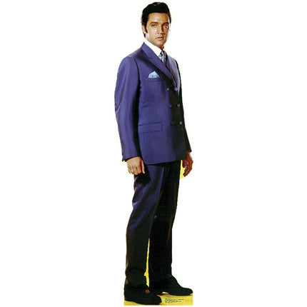 Elvis Double Breasted Coat Cardboard Cutout