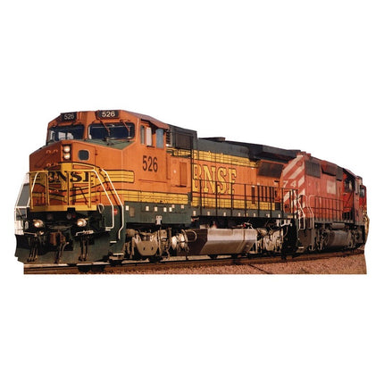 BNSF Train 526 Cardboard Cutout