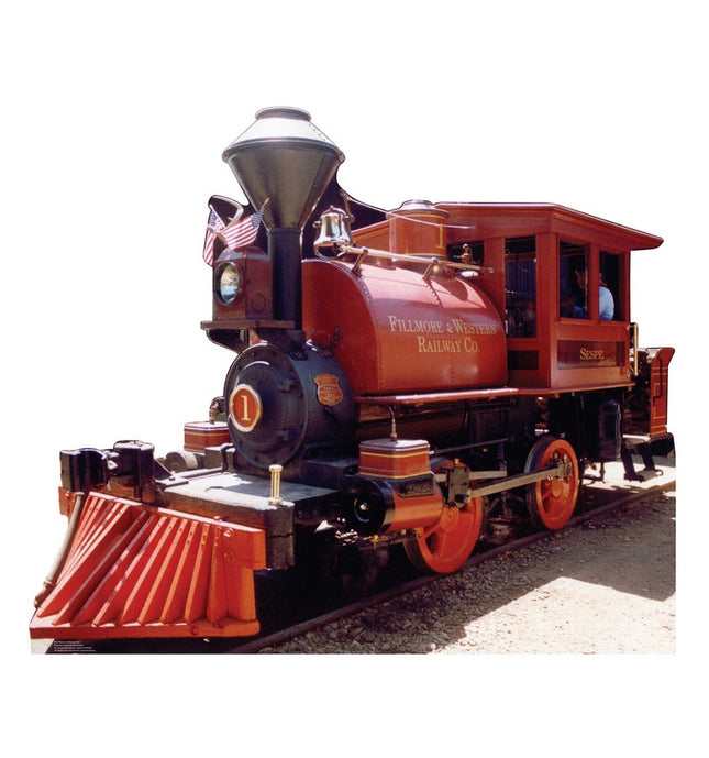 F&W Train #1 Cardboard Cutout