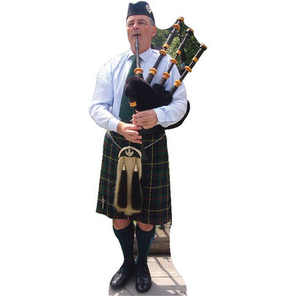 Bagpiper Cardboard Cutout