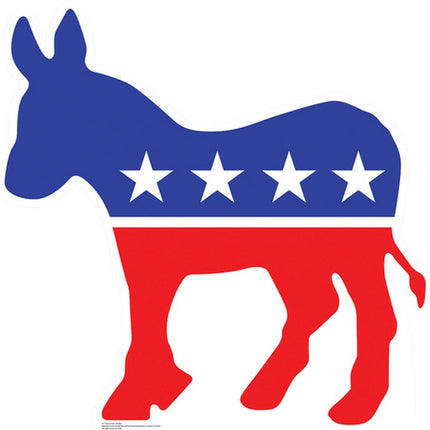 Democratic Donkey Cardboard Cutout