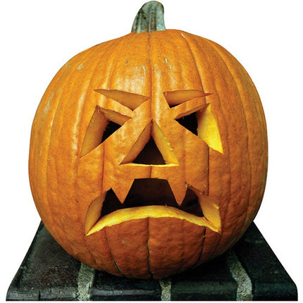 Single Jack-O-Lantern Cardboard Cutout