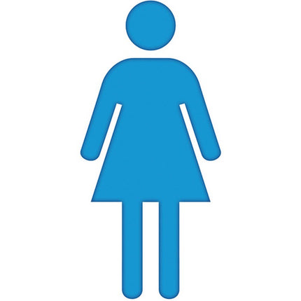 Woman Symbol Cardboard Cutout