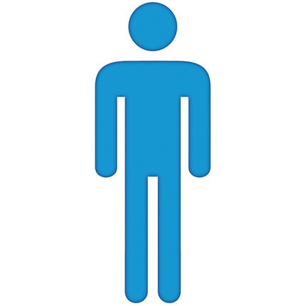 Man Symbol Cardboard Standee