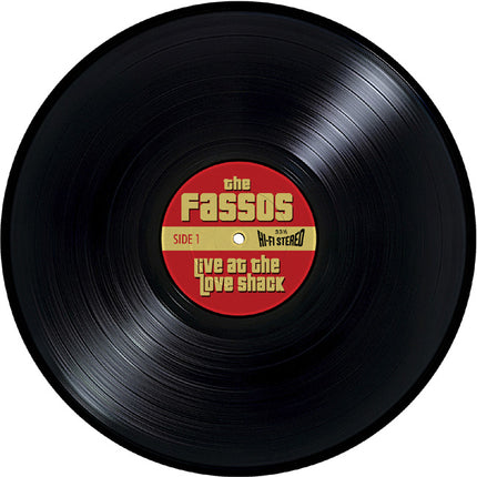 Personalized Vinyl Record Door Mat