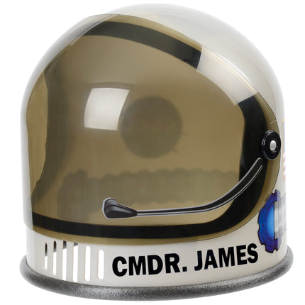 Personalized Kids Astronaut Helmet - Silver