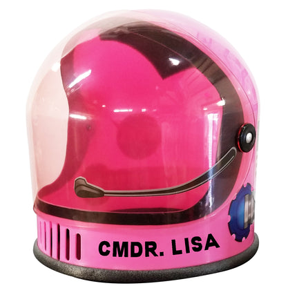 Personalized Kids Astronaut Helmet - Pink