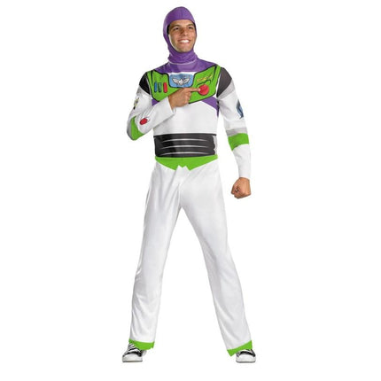 Adult Classic Toy Story Buzz Lightyear Jumpsuit Costume - 38-40