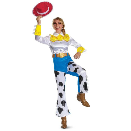 Adult Deluxe Disney Pixar Toy Story Jessie Jumpsuit Costume