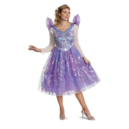 Women's Plus Size Deluxe Wicked: For Good Glinda Dress Costume
