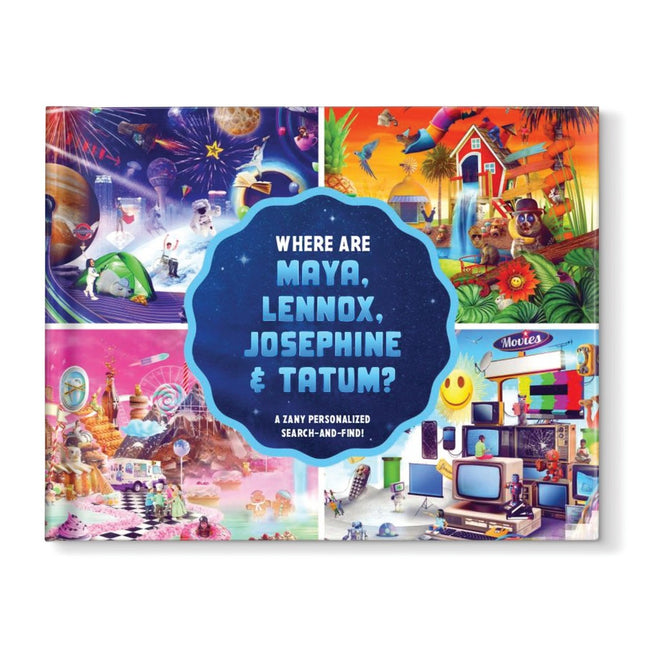Personalized Where’s Name(s)?  Search-and-Find Book