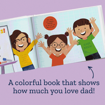 Reasons Why I Love Daddy Personalized Book