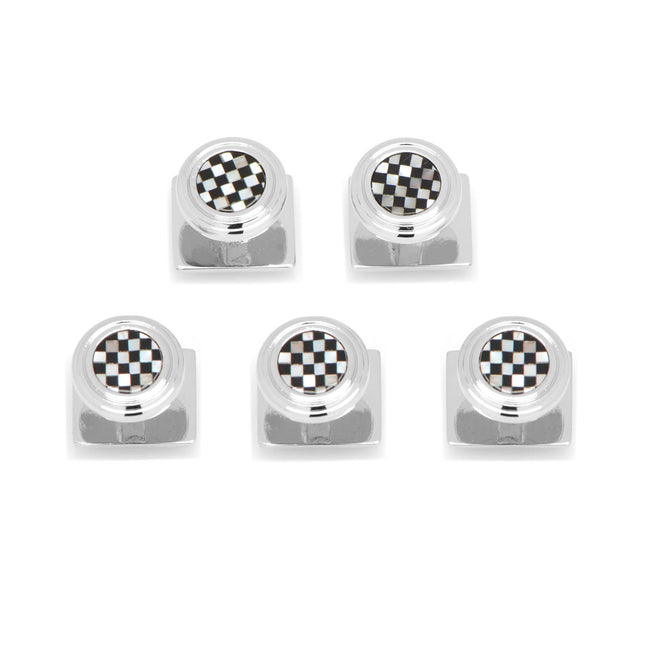 Onyx and Mother of Pearl Checker Step 5-Studs