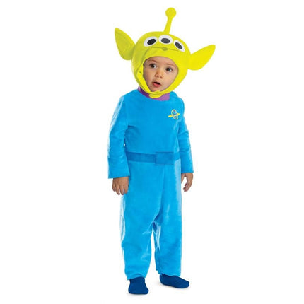 Toddler Classic Disney Pixar Toy Story Alien Jumpsuit Costume - 12-18 Months