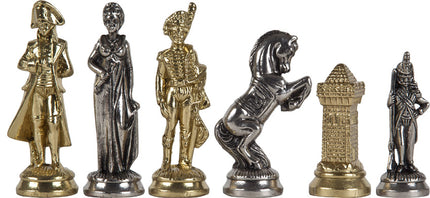 Napoleon Bass &<BR>Silver Chessmen Set