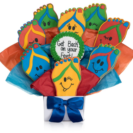 Back on your Feet! Cookie Bouquet