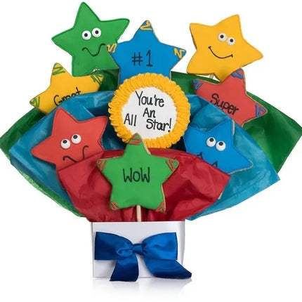 Super Stars Cookie Bouquet