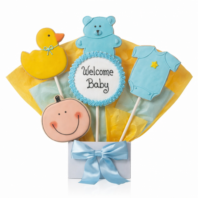 It's A Boy! Cookie Bouquet