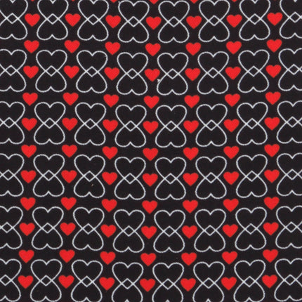 Intertwined Hearts Pocket Square