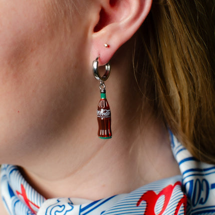 Coca-Cola Bottle Dangle Earrings
