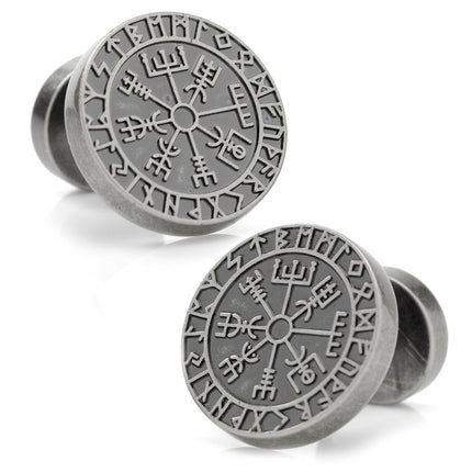 Vegvisir Viking Compass Cufflinks