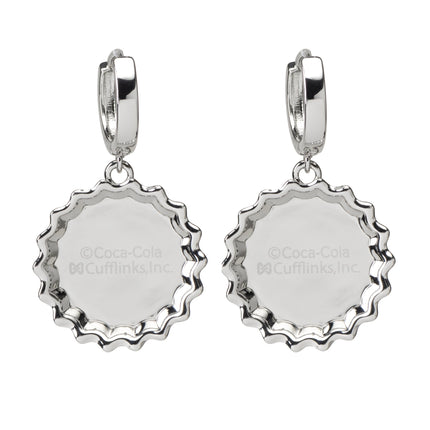 Diet Coke Bottle Cap Earrings