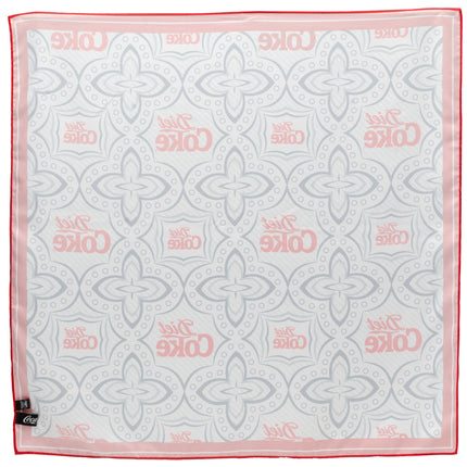 Diet Coke Satin Grey Scarf