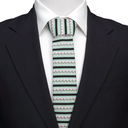 Texas Cactus Stripe Sage Men's Tie