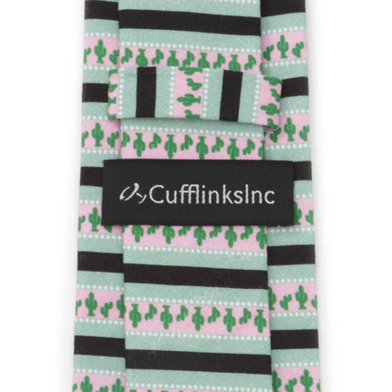 Texas Cactus Stripe Sage Men's Tie