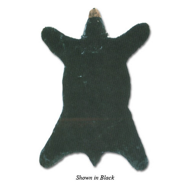 Large White Plush Bear Rug