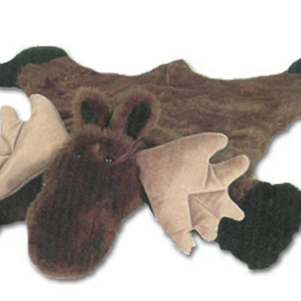 Small Plush Moose Rug