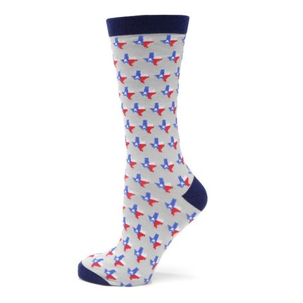 Texas State Gray Socks