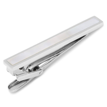 Mother of Pearl Inlaid Short Tie Clip