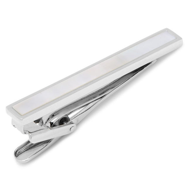 Mother of Pearl Inlaid Short Tie Clip