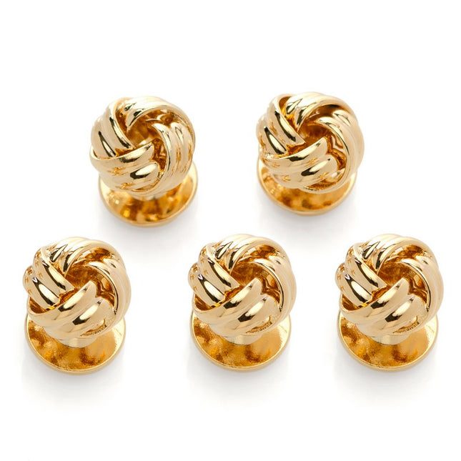 Gold Knot 5 Stud Set