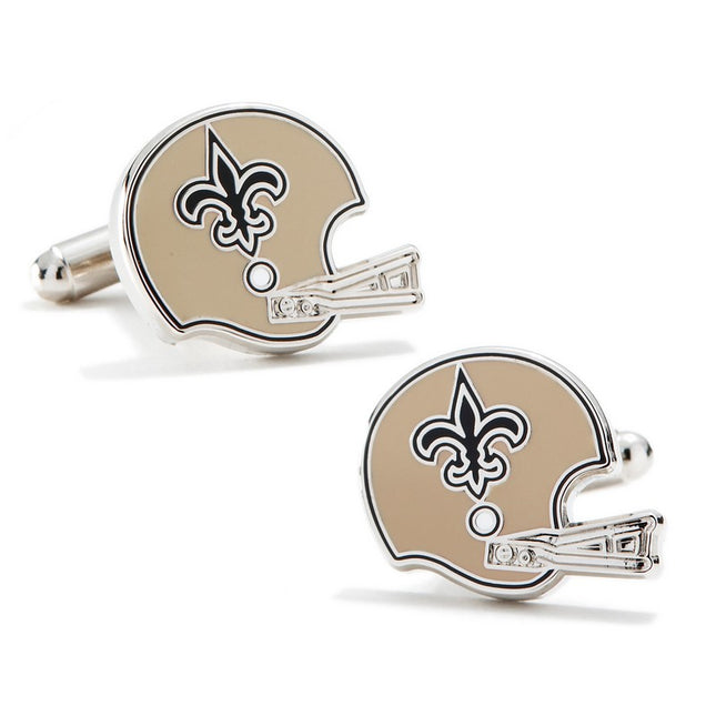 Retro New Orleans Saints Helmet Cufflinks