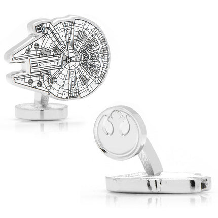 Star Wars Millennium Falcon Blueprint Cufflinks