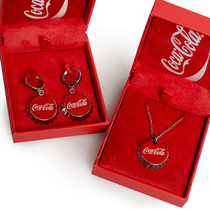 Coca-Cola Red Bottle Cap Necklace