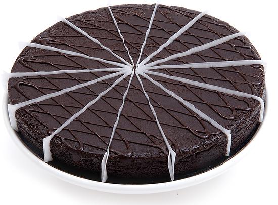 David's Cookies No Sugar Added Chocolate Truffle Cake 10"