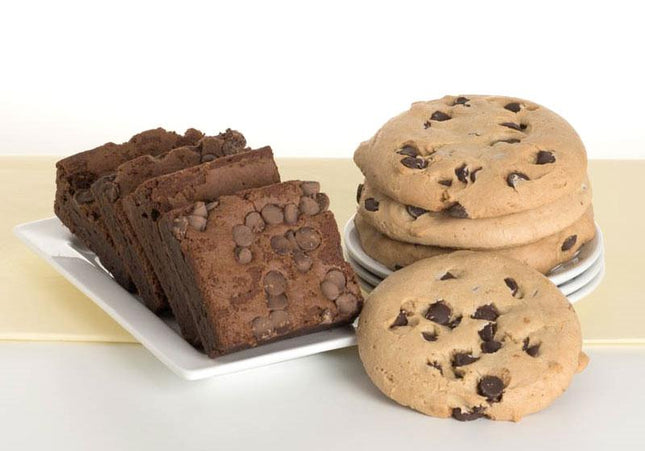 David's Cookies Gluten Free - Dairy Free Chocolate Chip Cookie And Brownie Combo