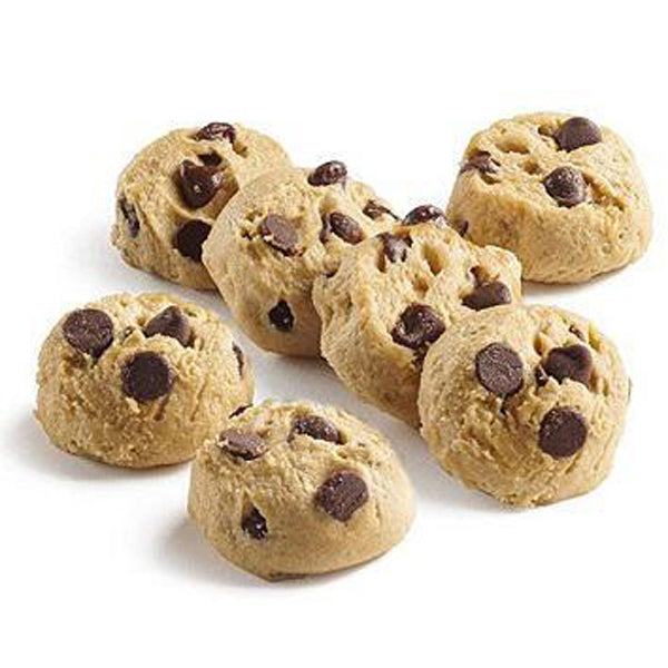 David's Cookies Preformed Frozen Gluten Free Chocolate Chip Cookie Dough - 64 Pieces