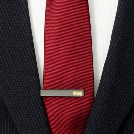 DC Batman Black and Gold Tie Clip