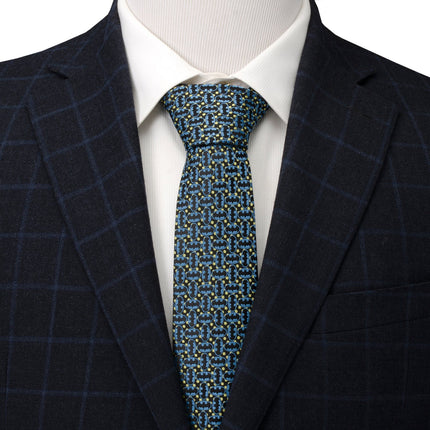 DC Batman Emblem Multi Black Men's Tie
